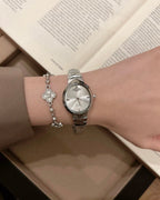 Vivienne Westwood Armour Watch 經典盔甲蛇骨腕錶 銀色