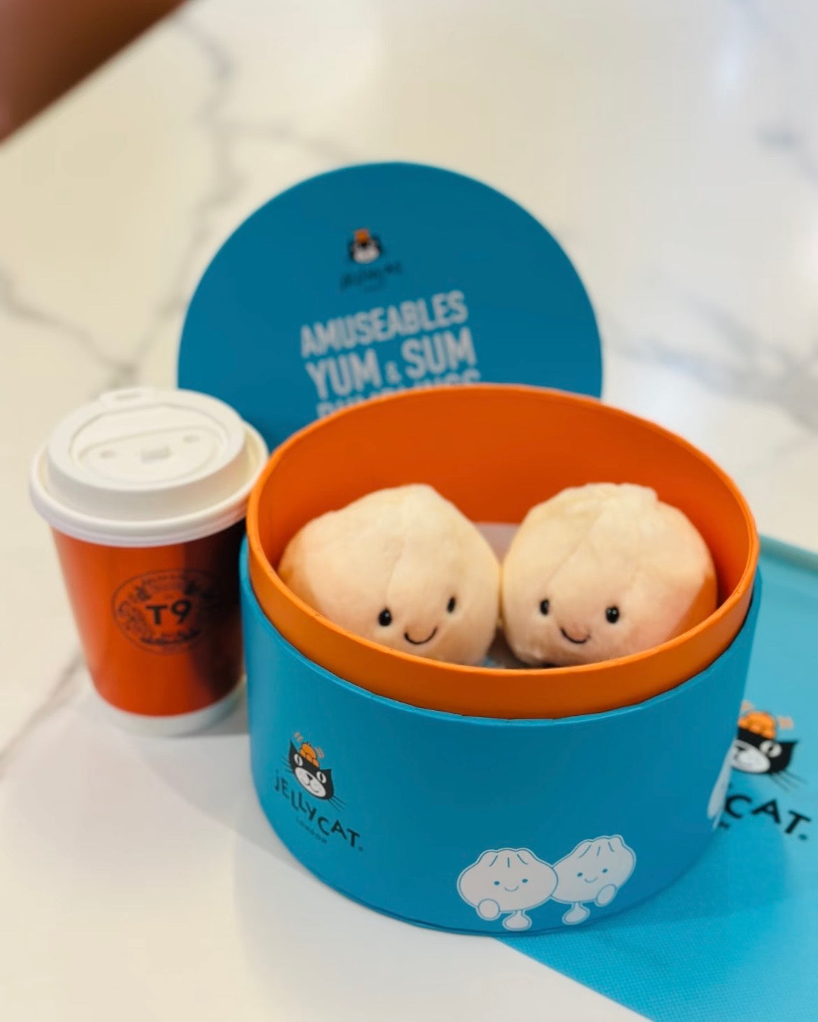 JELLYCAT 鮮鮮小籠包 禮盒組 毛絨 娃娃 玩偶