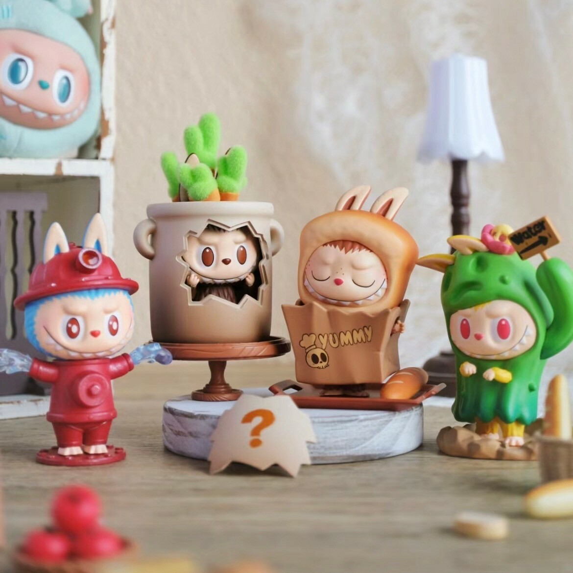 The Monsters Labubu 你看不見我系列 盲盒公仔 泡泡瑪特