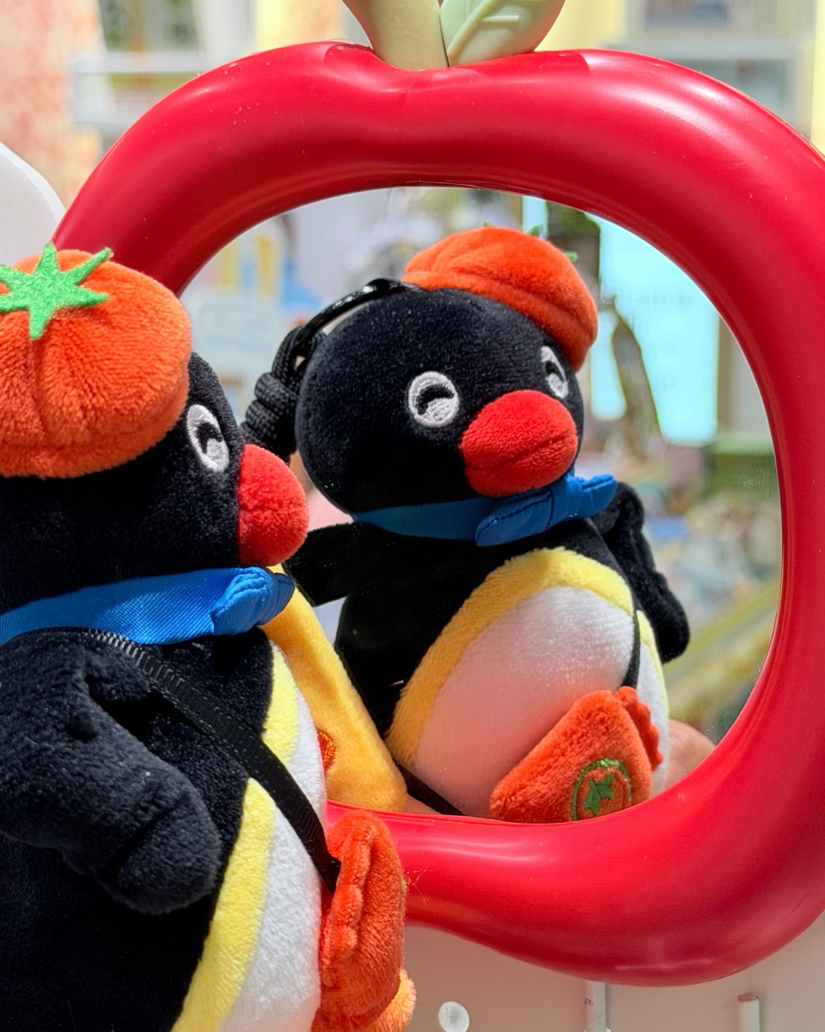 正版授權PINGU 企鵝家族 我有一個朋友系列 毛絨 吊飾 4款