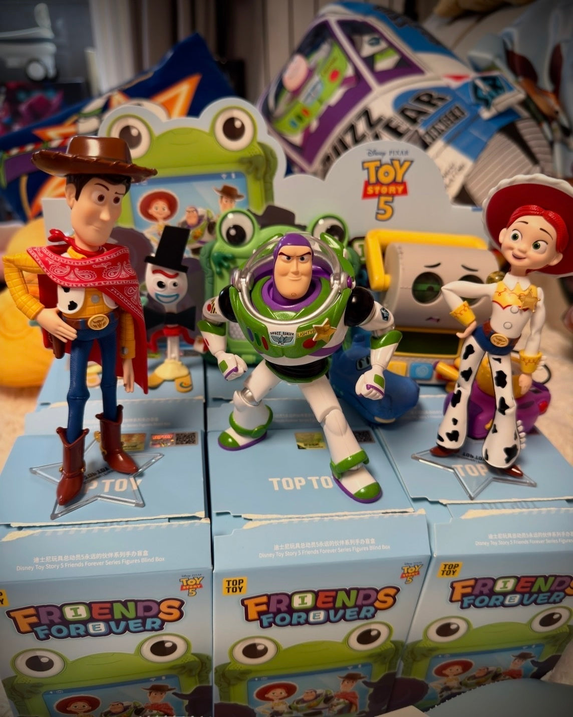 正版授權TOPTOY x DISNEY 玩具總動員5 永遠的夥伴系列 盲盒 公仔 迪士尼