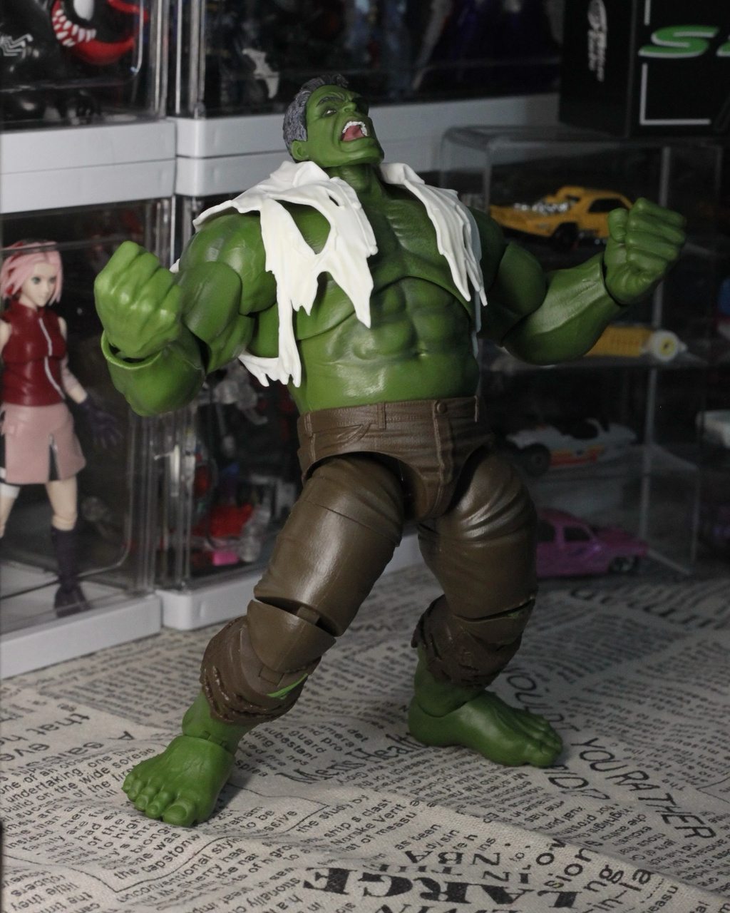 漫威MARVEL LEGENDS 蟘蛛人：重生日 可動公仔 電影周邊商品 浩克