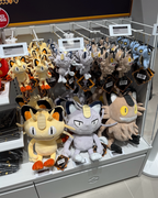 POKÉMON 寶可夢 金碧黑黃系列 喵喵 毛絨 娃娃 吊飾 共3款