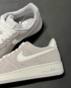 NIKE AIR FORCE 1 '07 LV8 灰白 復古 麻皮 果凍 立體勾勾 男鞋 IU7592-078