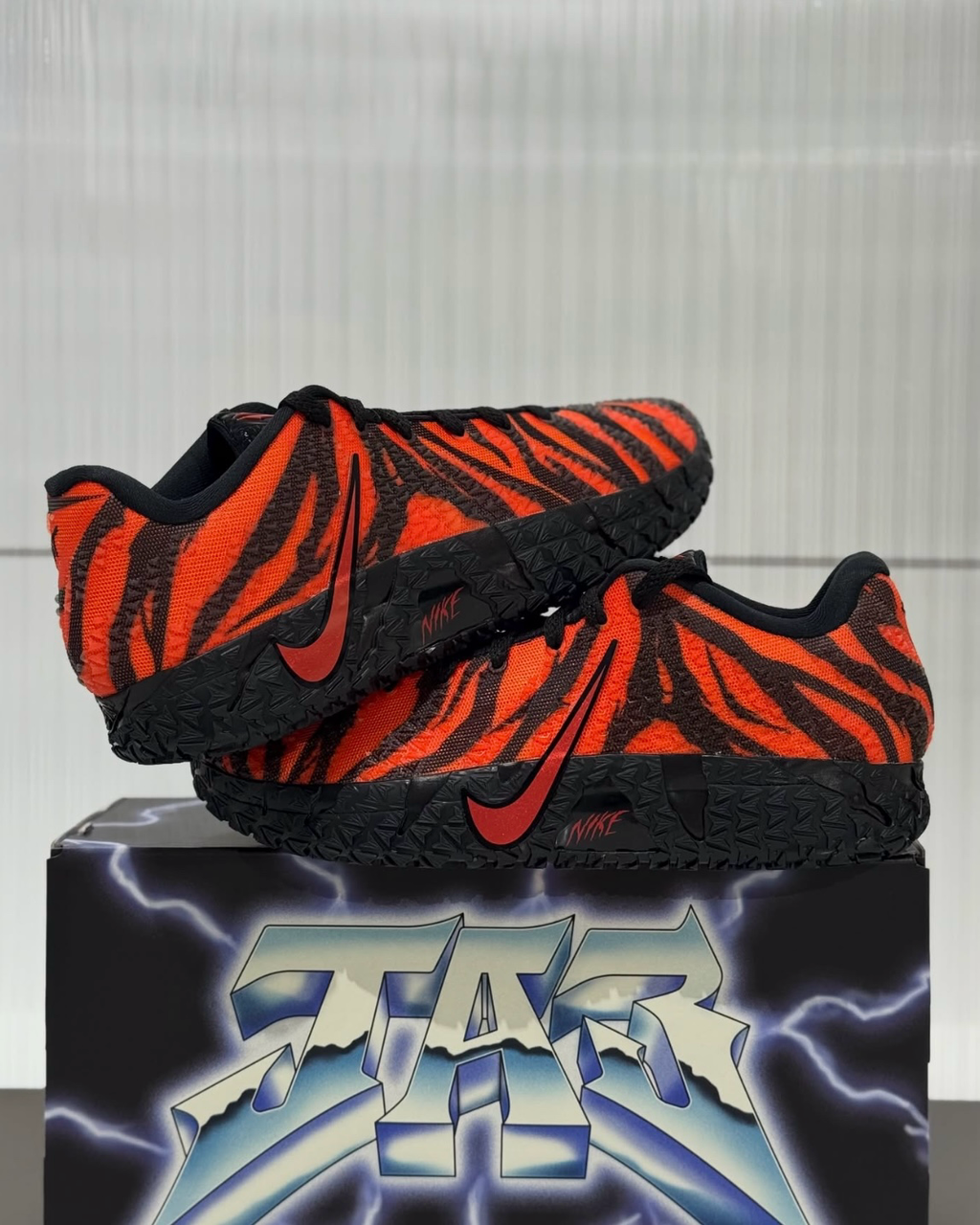 NIKE JA 3 ANIMAL PACK TIGER 虎紋黑橘色莫蘭特XDR實戰籃球鞋IU6794-800