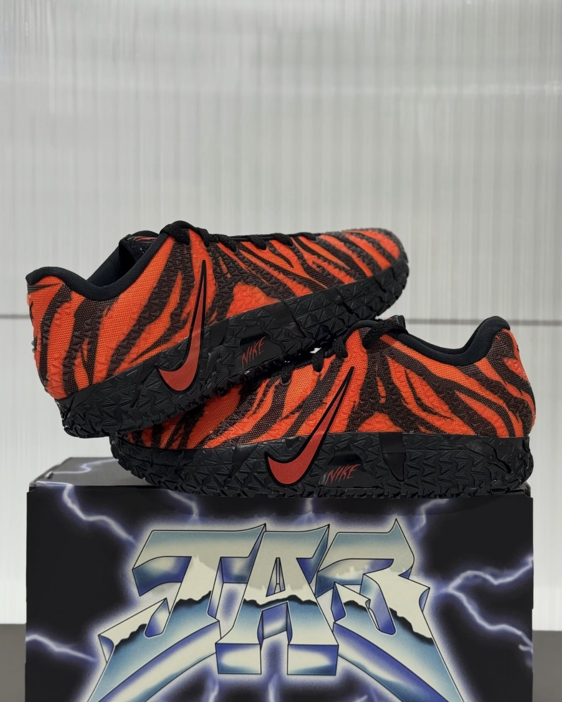 NIKE JA 3 ANIMAL PACK TIGER 虎紋黑橘色莫蘭特XDR實戰籃球鞋IU6794-800
