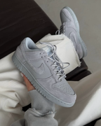 Nike Dunk Low SE Wolf Grey 水泥灰 灰色 麻皮 低筒休閑鞋 IB6651-002