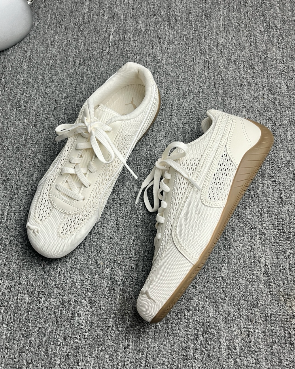 PUMA SPEEDCAT Aéré 全白 象牙白 透氣 薄底 德訓靴 賽車靴 男女靴 408858-01