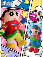 POPMART 泡泡瑪特 MEGA SPACE MOLLY 蠟筆小新 400%+100%