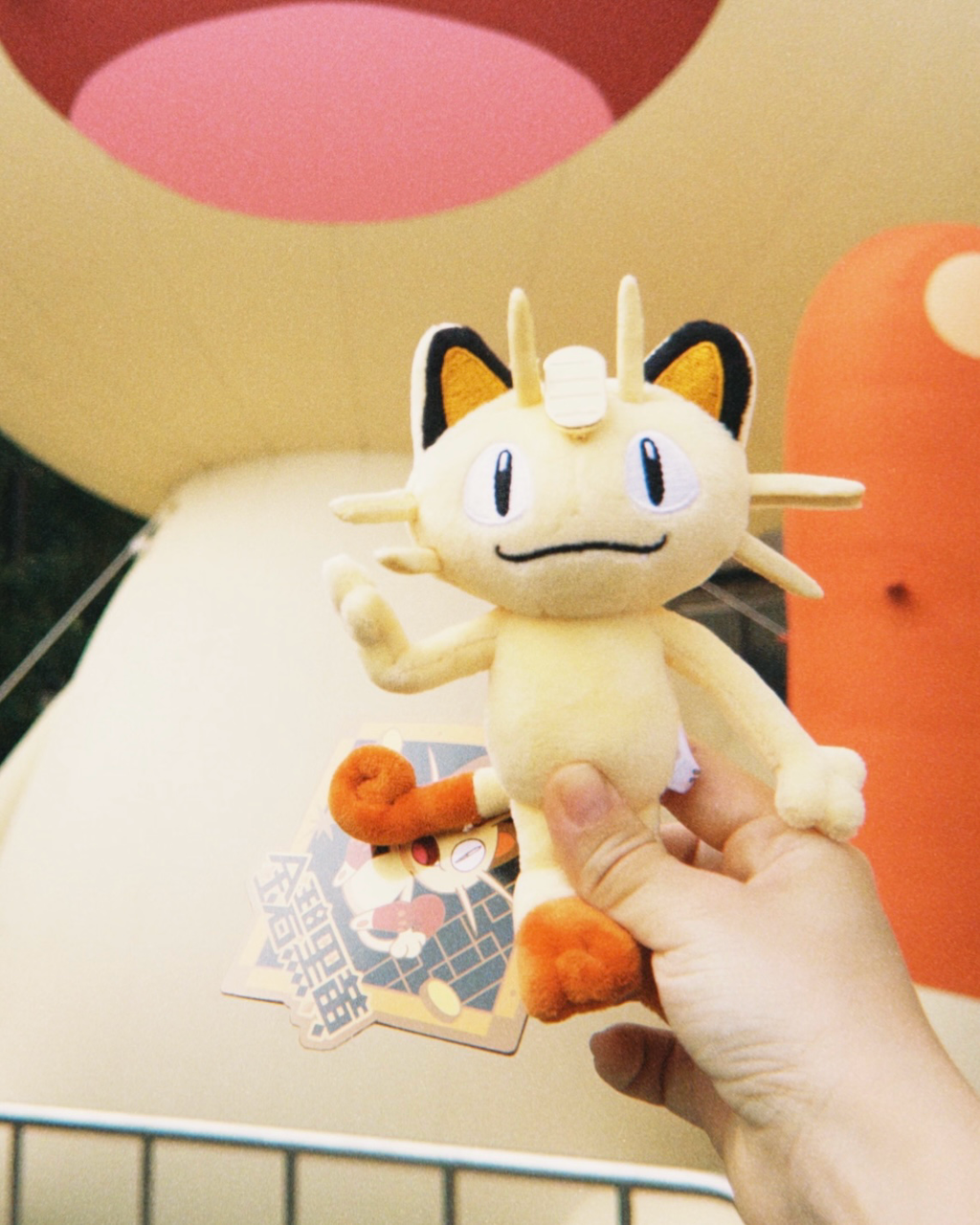 POKÉMON 寶可夢 金碧黑黃系列 喵喵 毛絨 娃娃 吊飾 共3款