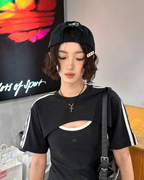 ADIDAS ORIGINALS 兩件式 短袖 上衣 細肩帶 吊帶 背心 白色JJ3090 黑色JD0042