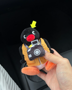正版授權PINGU 企鵝家族 我有一個朋友系列 毛絨 吊飾 4款