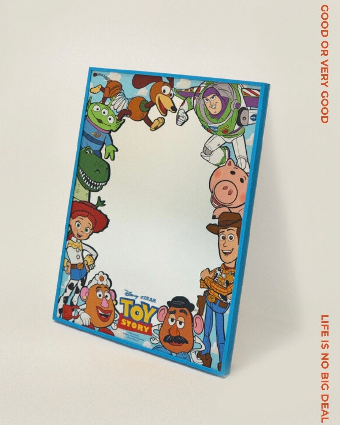 韓國 正版 玩具總動員 復古鏡子 桌鏡 TOY STORY DISNEY 迪士尼