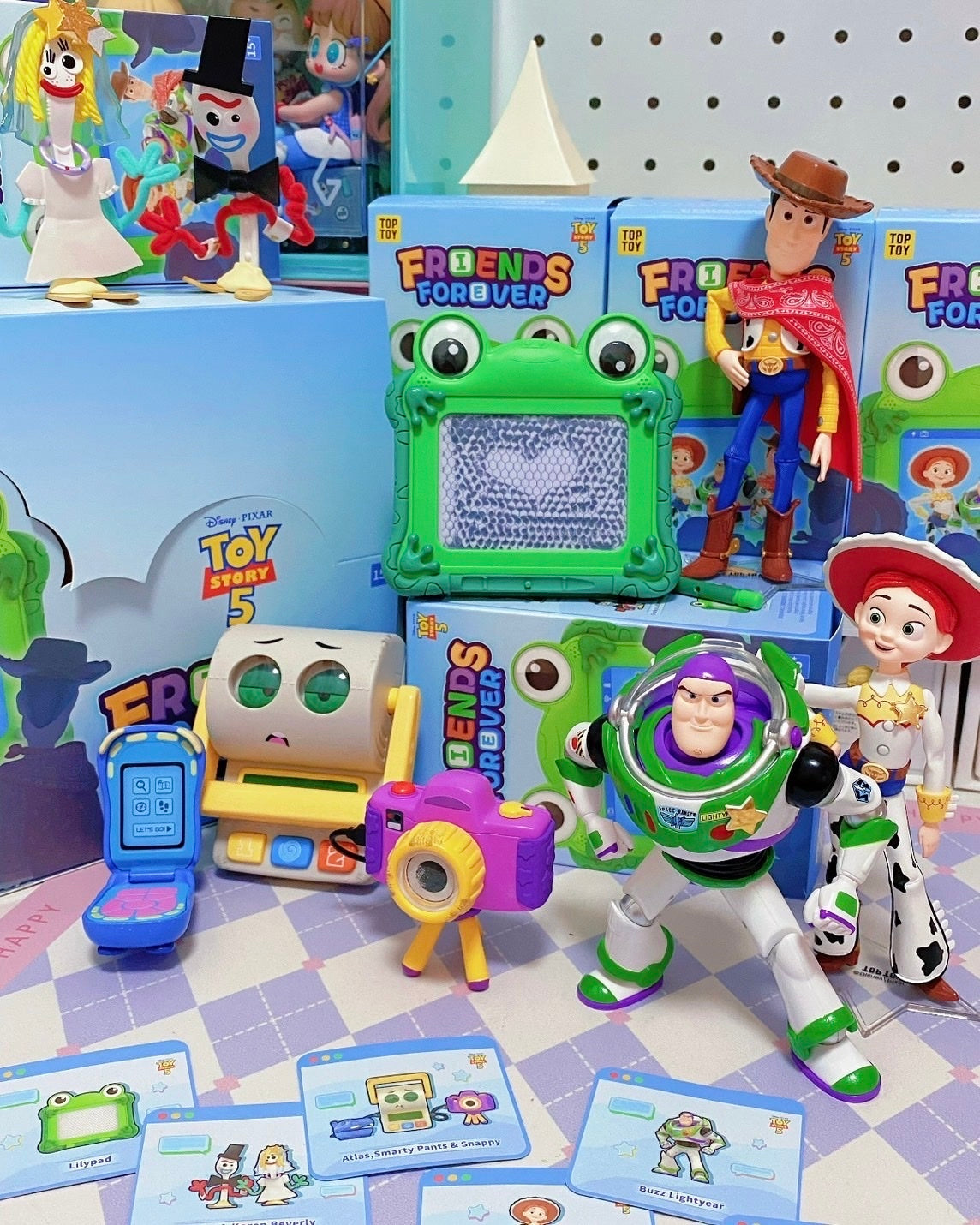 正版授權TOPTOY x DISNEY 玩具總動員5 永遠的夥伴系列 盲盒 公仔 迪士尼