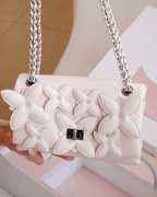 CHARLES & KEITH 小CK 七夕限定禮盒粉色花朵包肩背包手鏈戒指 CK17-20271828-A