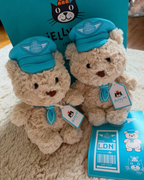 JELLYCAT x Harrods 倫敦限定 機場熊 巴塞羅熊 聯名 毛絨娃娃
