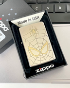 ZIPPO x MARVEL 漫威 蜘蘱人 聯名款 雷射雕刻 煤油打火機 禮盒裝