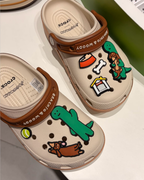 CROCS x JOGUMAN 洞洞鞋 拖鞋 男女鞋 聯名 臘腸狗 恐龍 腕龍