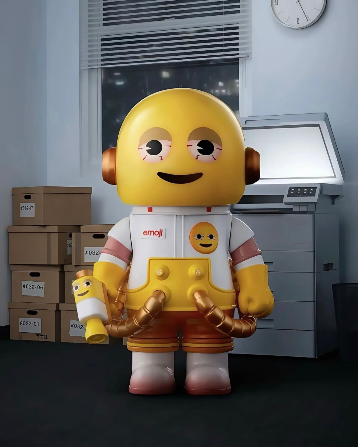 POPMART MEGA SPACE MOLLY × emoji™ 100% 聯名系列 泡泡瑪特