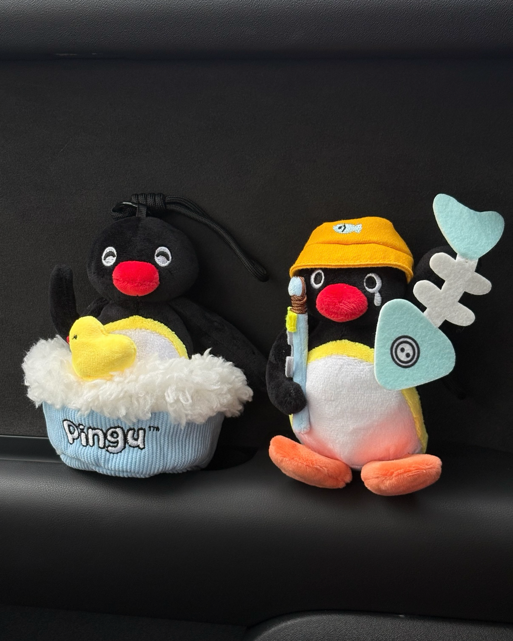 正版授權PINGU 企鵝家族 我有一個朋友系列 毛絨 吊飾 4款