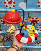 正版授權Minions Fishing Lamp 小小兵 釣魚氛圍燈 夜燈 公仔