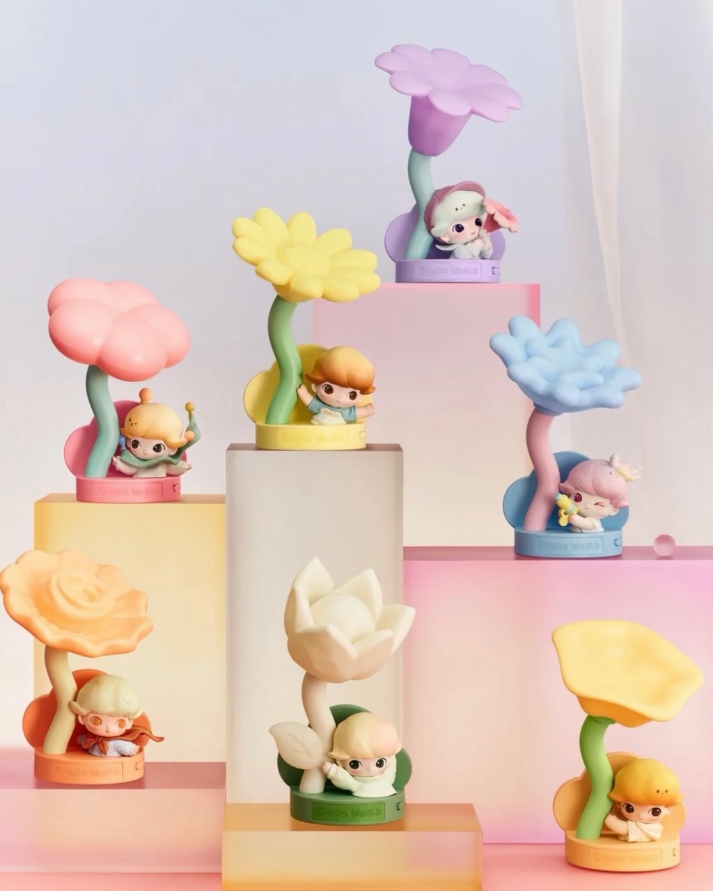 POPMART 泡泡瑪特 Dimoo 瞬間的奇遇系列 感應小夜燈盲盒 公仔 擺件