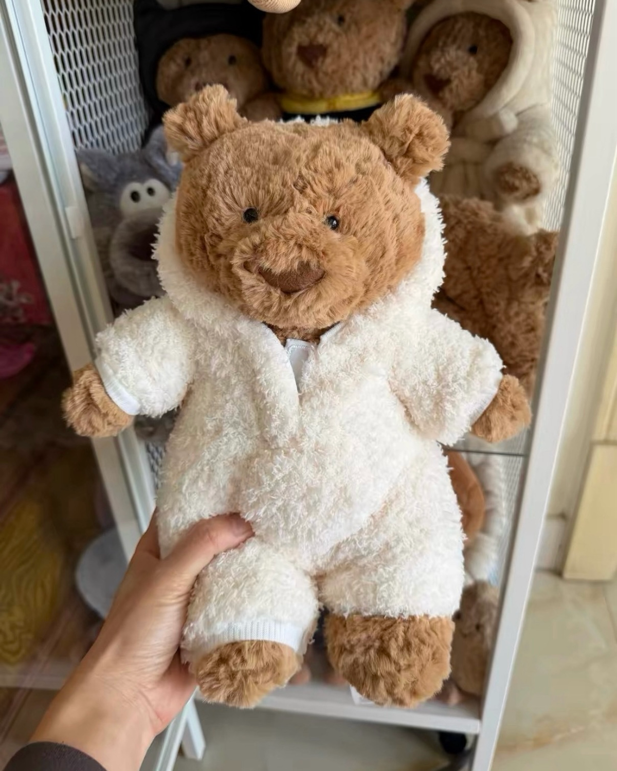 英國 JELLYCAT 連身睡衣 巴塞羅熊 毛絨 玩偶 娃娃 22cm