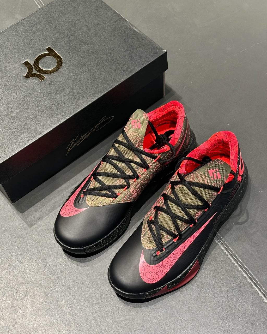 Nike KD 6 Meteorology 黑紅復刻 死神 杜蘭特 實戰籃球鞋 IM4409-001
