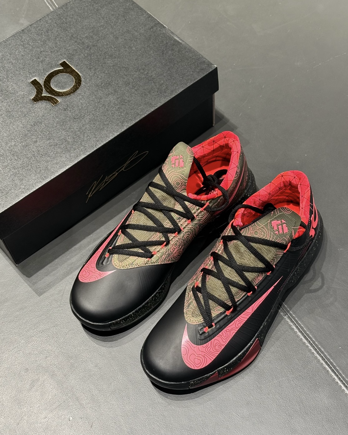 Nike KD 6 Meteorology 黑紅復刻 死神 杜蘭特 實戰籃球鞋 IM4409-001