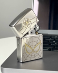 ZIPPO x MARVEL 漫威 蜘蘱人 聯名款 雷射雕刻 煤油打火機 禮盒裝
