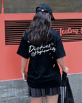 DICKIES 美式 花朵塗鴉 刺繡 草寫英文 寬鬆 圓領 短袖 短Tee 上衣 4色