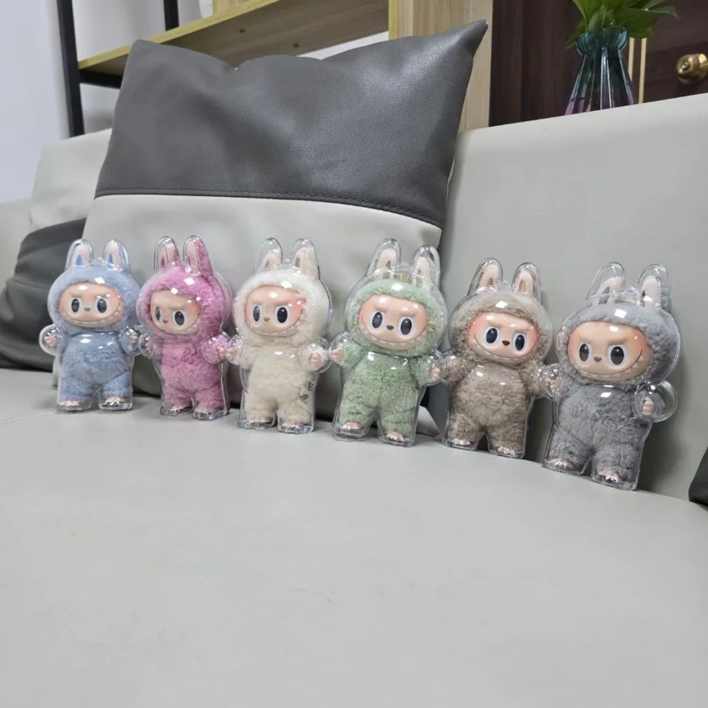 POP MART LABUBU 心動馬卡龍 透明保護殼 壓克力 拉布布 泡泡瑪特