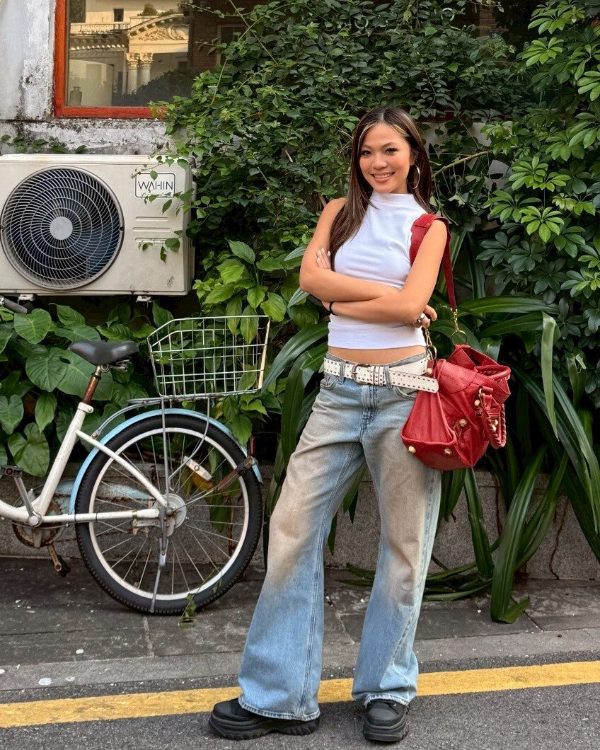 ROSÉ朴彩英同款 Levi's LOOSE BOOT 低腰 寬鬆靴型褒 油漬 水洗 微喇叭 牛仔褒