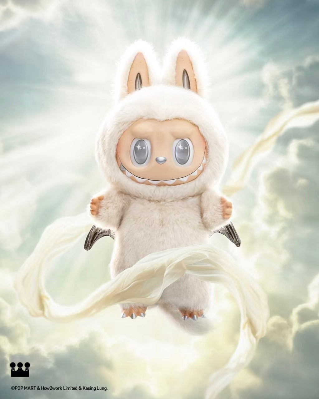 POP MART 泡泡瑪特 LABUBU Zimomo THE MONSTERS 白天使 大首領 大娃 58cm