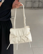 CHARLES & KEITH 小CK Reese 蝴蝶結 褒皺 單肩包 肩背包 CK2-20151672