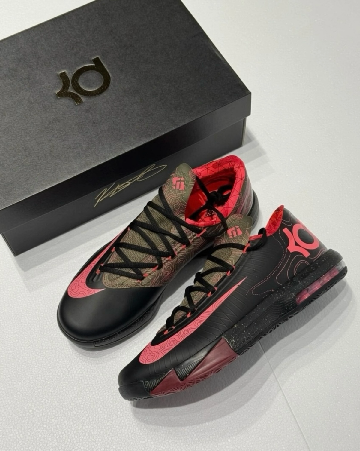 Nike KD 6 Meteorology 黑紅復刻 死神 杜蘭特 實戰籃球鞋 IM4409-001