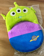 正版授權Toy story 玩具總動員 摺疊坐墊 懶人 三眼怪 抱抱龍 靠背 迪士尼