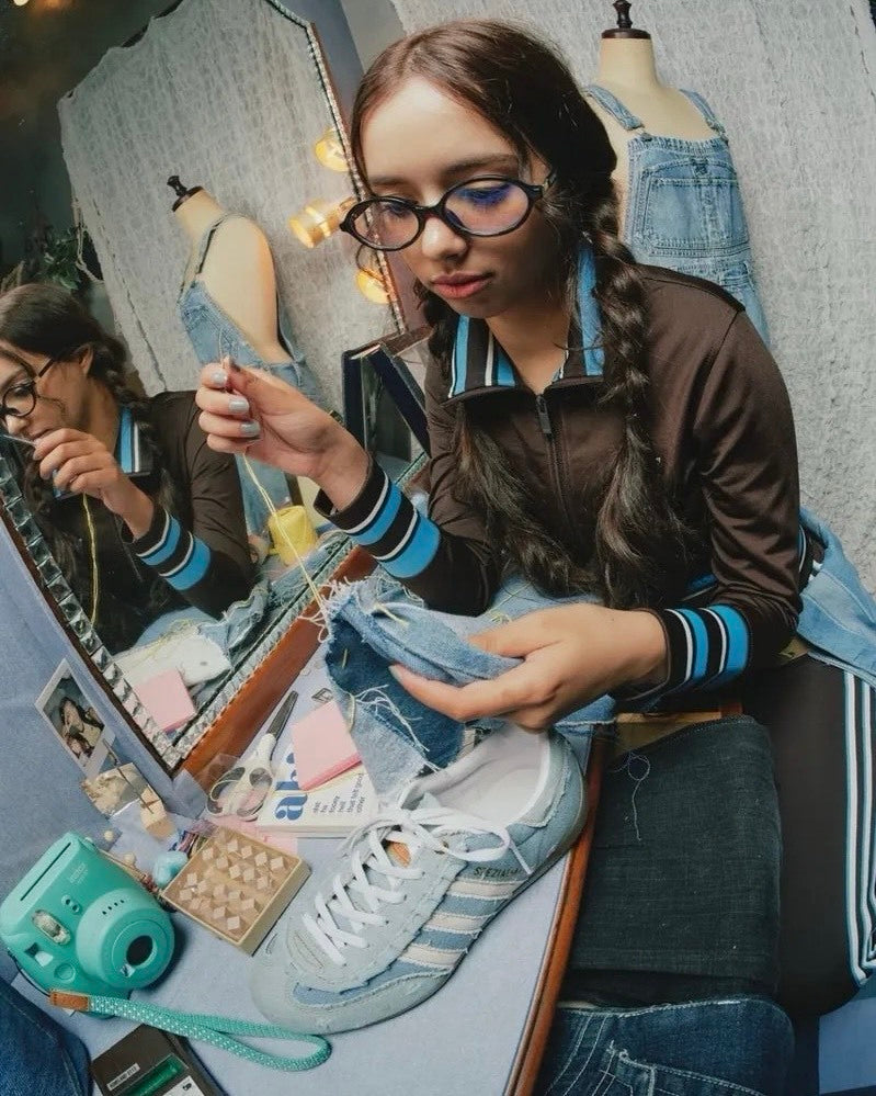 Atoms X ADIDAS HANDBALL SPEZIAL LO PRO "DENIM" 丹寧系列 女鞋