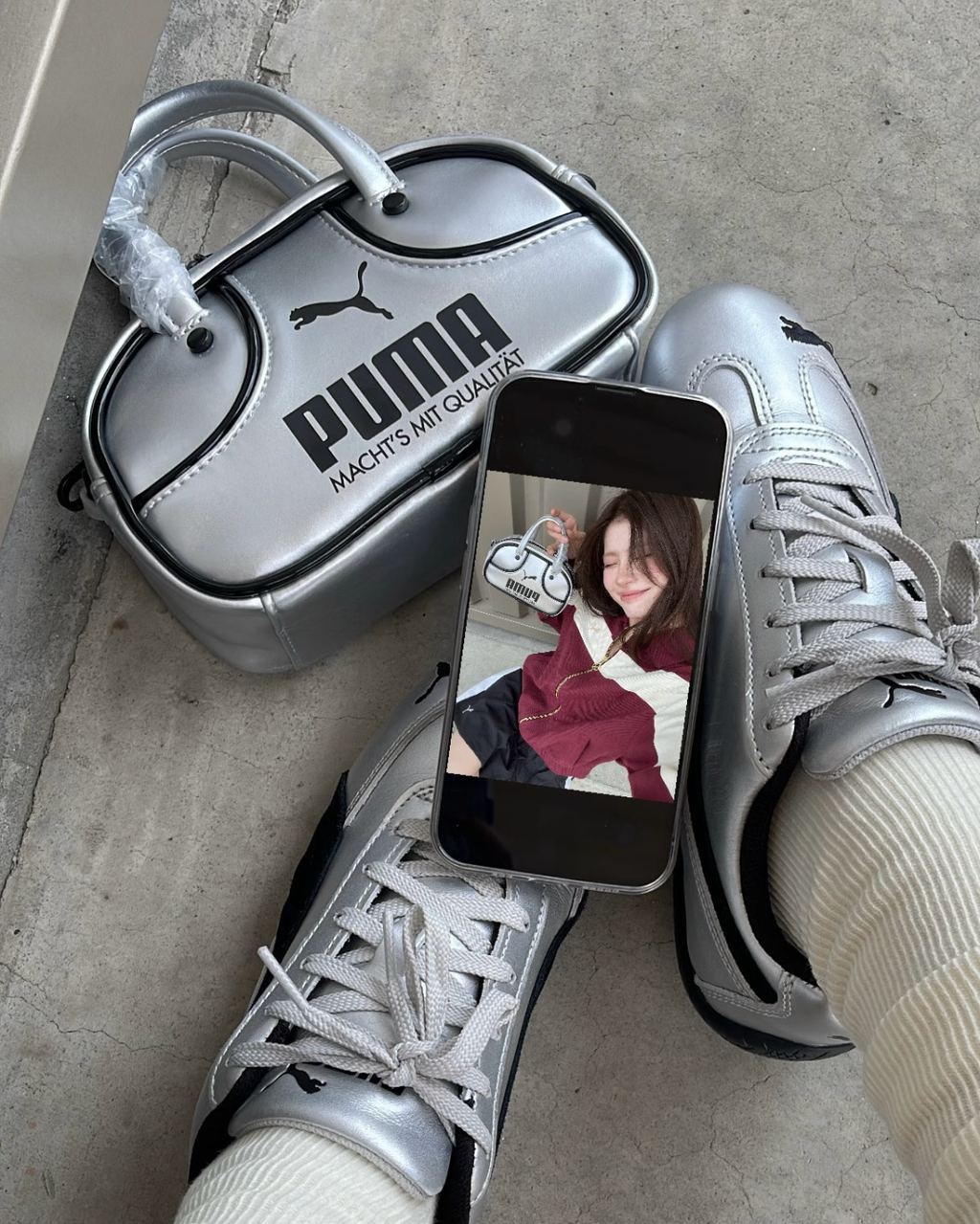 PUMA METALLIC MICRO GRIP BAG 迷你波士頓包 復古 手提包 斜背包 7色