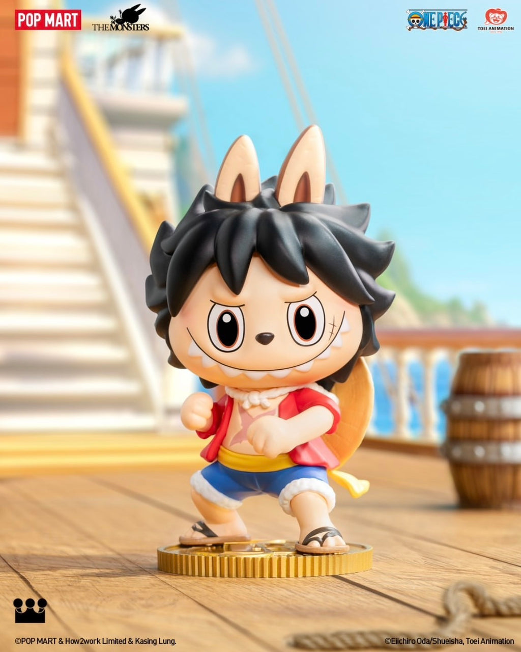 POPMART 泡泡瑪特 拉布布 ONE PIECE 航海王系列 海賊王 labubu 公仔 盲盒