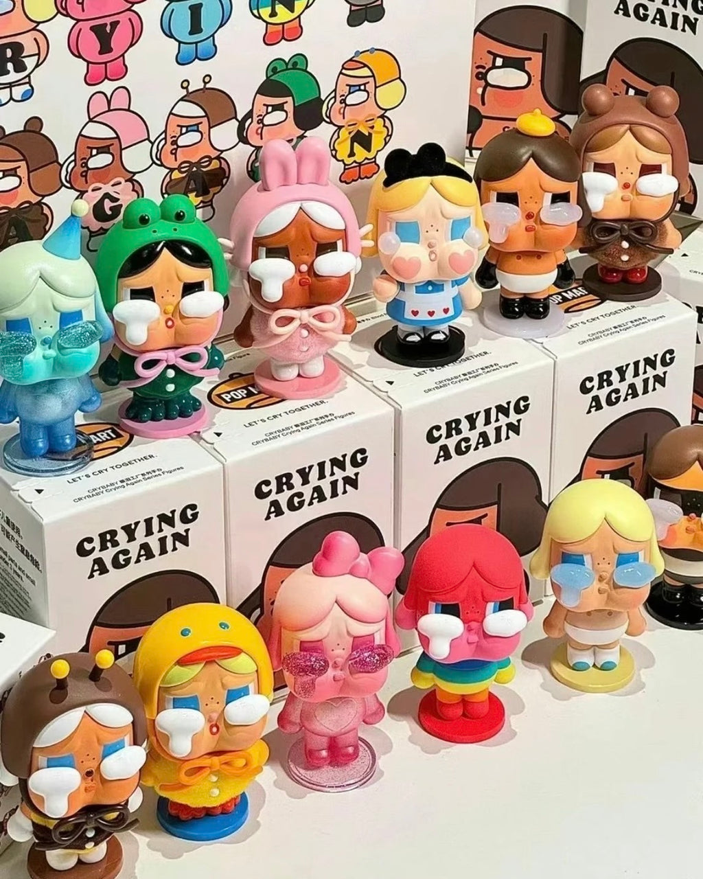 CRYBABY 眼淚工廠系列 盲盒 泡泡瑪特 POPMART 公仔