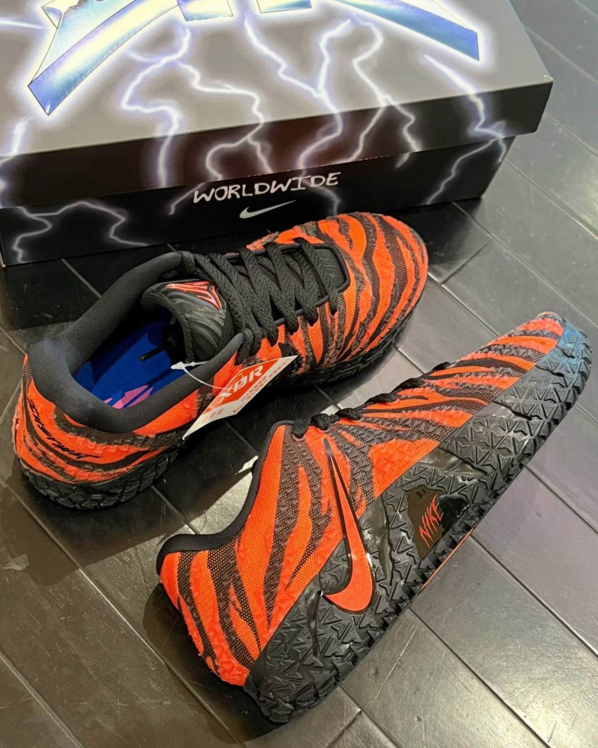 NIKE JA 3 ANIMAL PACK TIGER 虎紋黑橘色莫蘭特XDR實戰籃球鞋IU6794-800