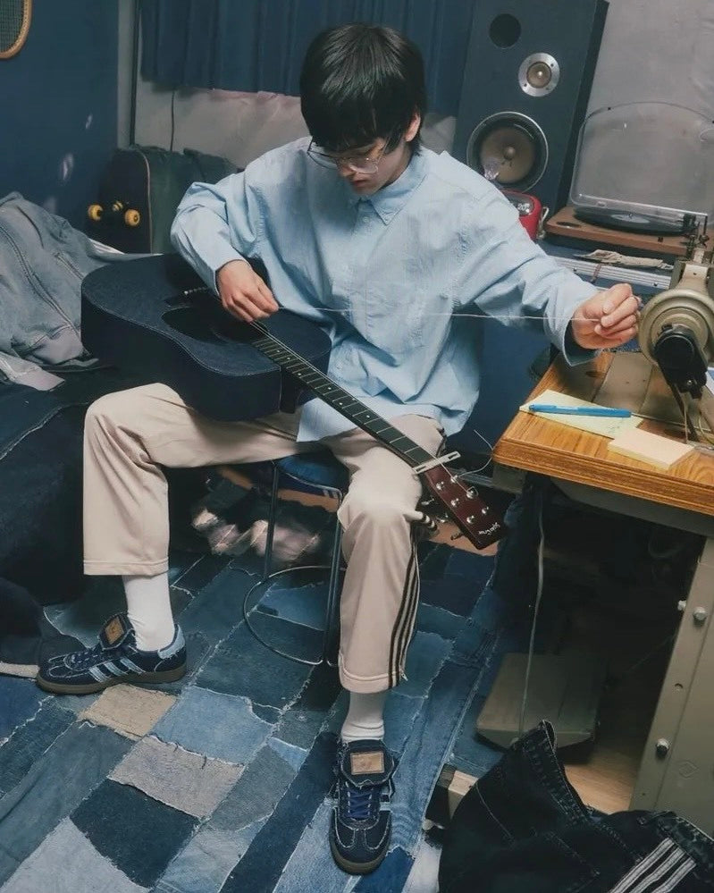 Atoms X ADIDAS HANDBALL SPEZIAL LT "DENIM" 丹寧系列 牛仔 男女鞋