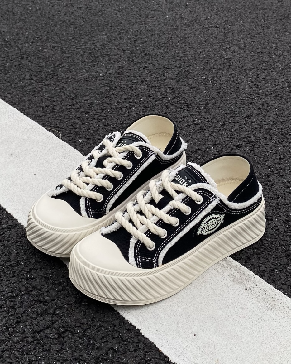 Dickies SS26 英倫風 厚底 增高 帆布鞋 休閒鞋 男女鞋 LP-241M50LXS26D