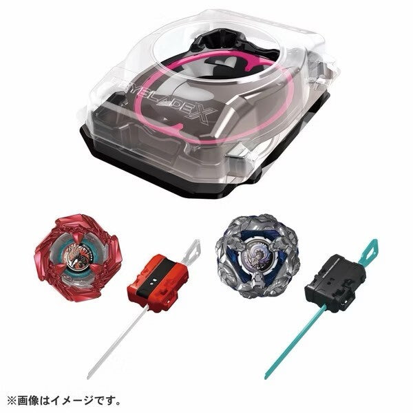 日本正版 BEYBLADE X 戰鬥陀螺 BX-46 無限衝擊對戰組