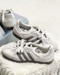 Adidas Originals Samba OG 抹茶灰綠奶茶灰麼皮皮革德訓鞋休閒鞋男女鞋 JR0893