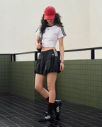 ADIDAS ORIGINALS BUBBLE 泡泡裙蓬蓬裙三線廣鬆黑色KU4773白色KU4774