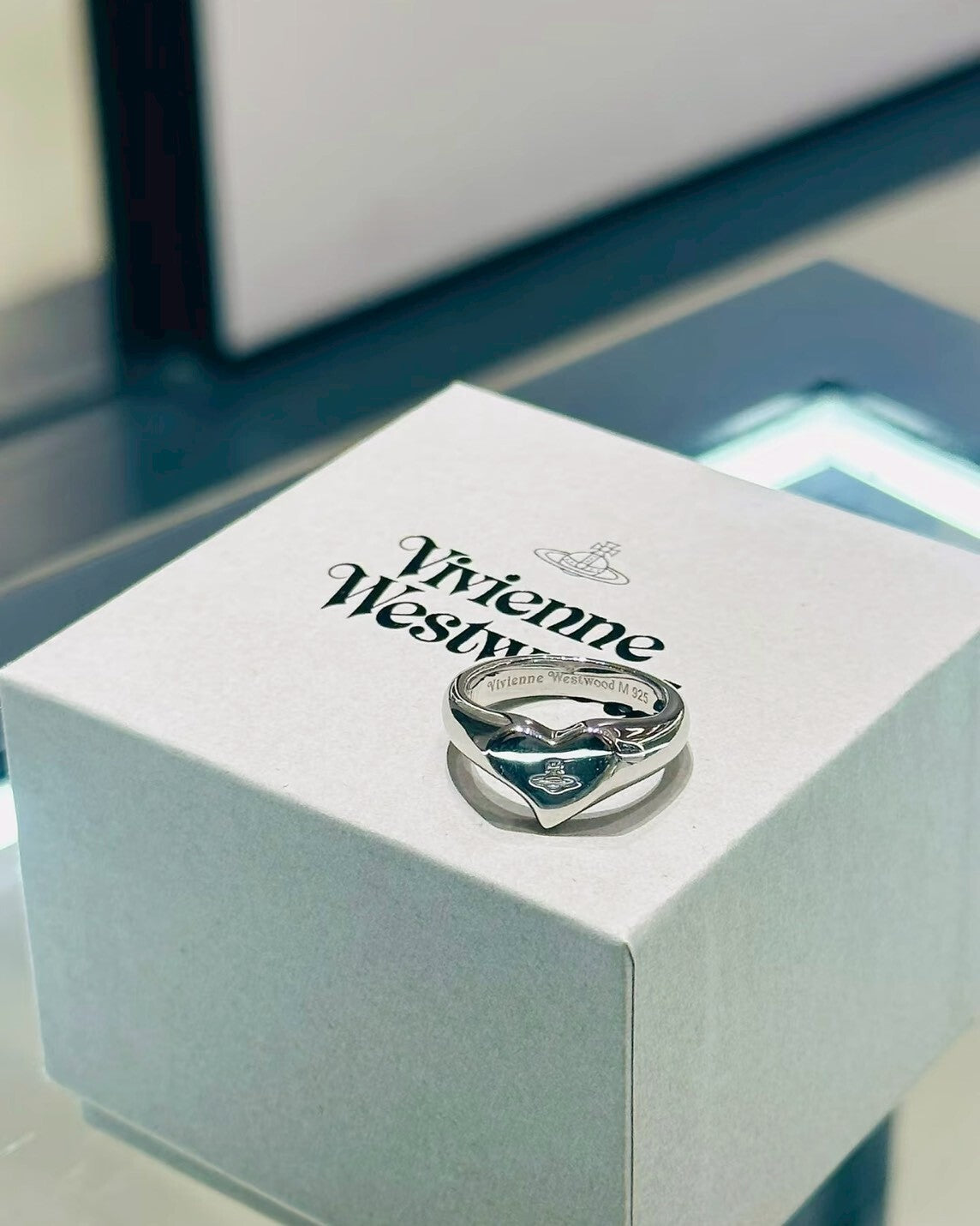 Vivienne Westwood Heart Ring 心形戒指 925純銀 西太后 薇薇安