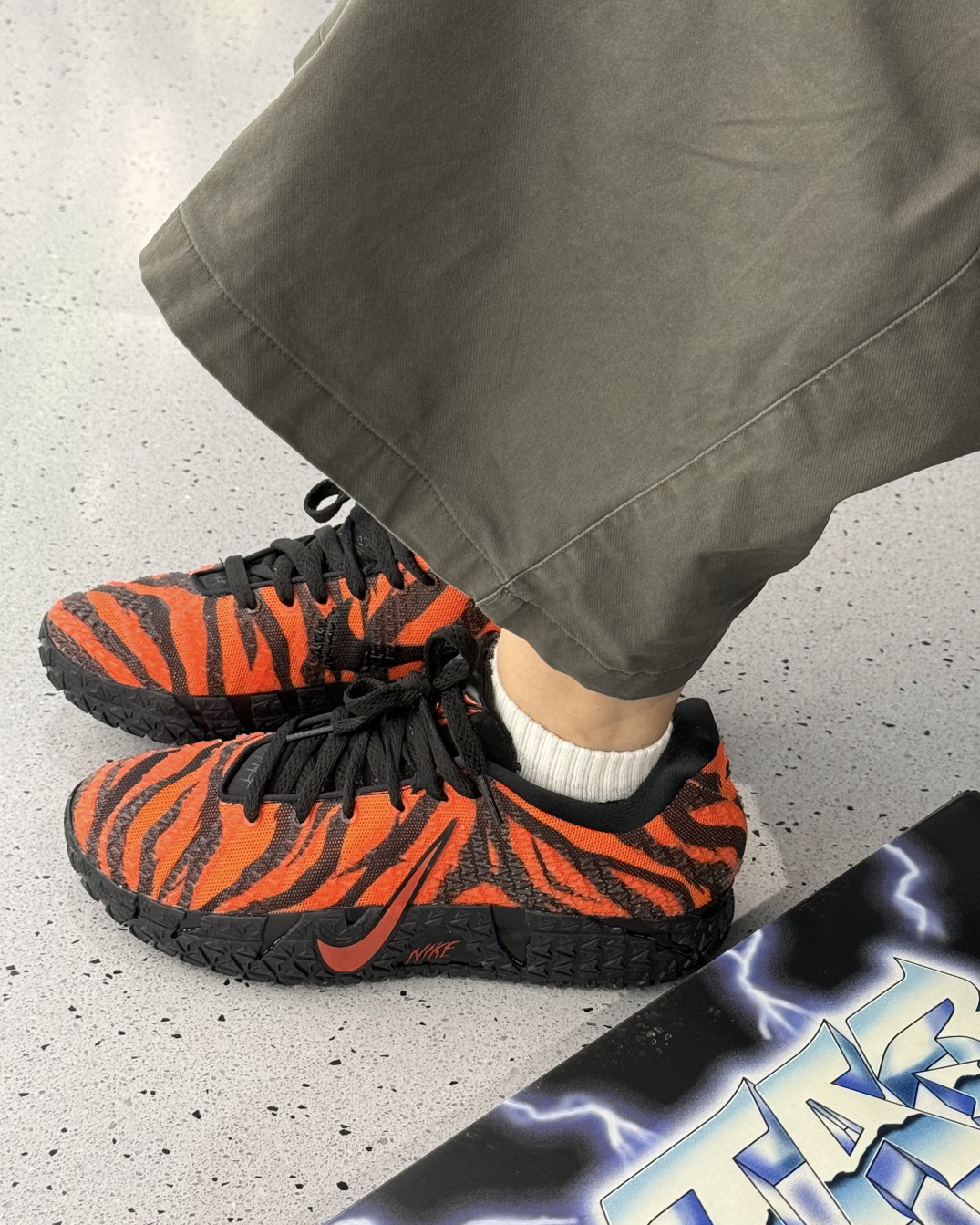 NIKE JA 3 ANIMAL PACK TIGER 虎紋黑橘色莫蘭特XDR實戰籃球鞋IU6794-800