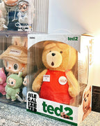 POPMART泡泡瑪特 TED2 熊麻吉 泰迪熊 可動絨毛玩偶 30公分
